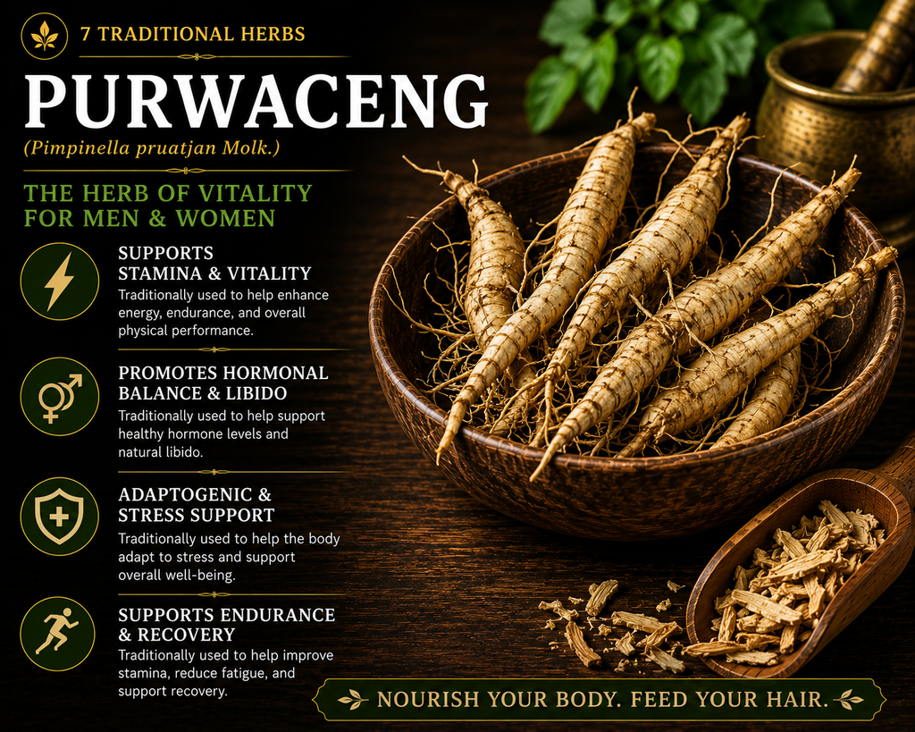 Quan's Hair Food Herbal Tea Powder