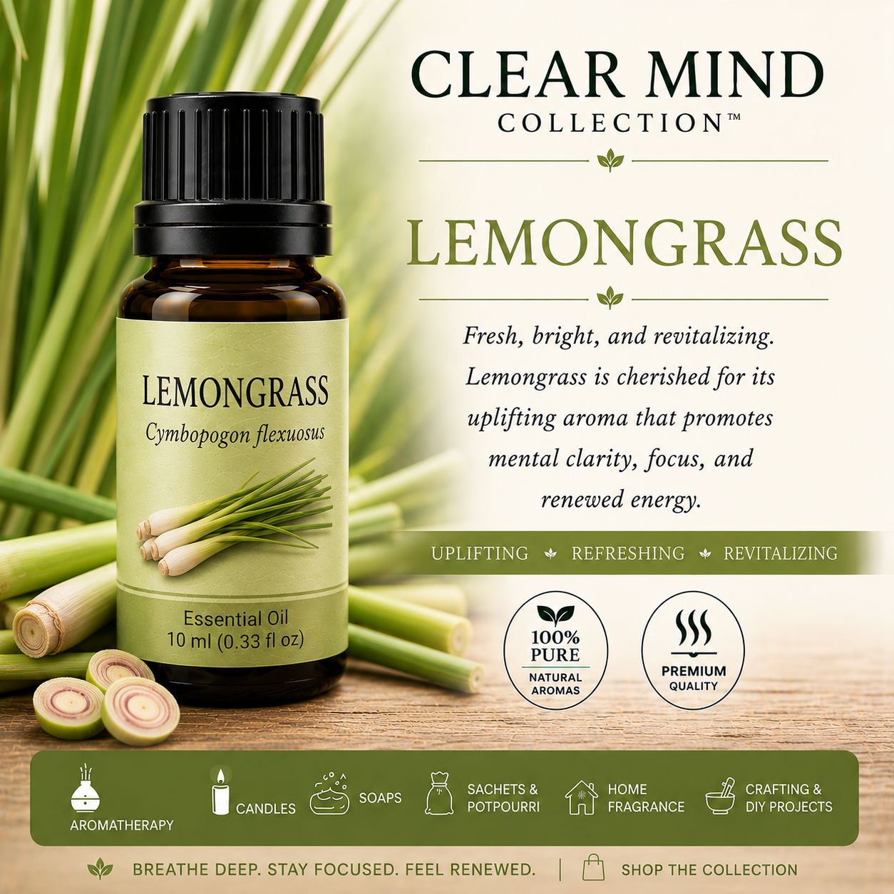 Clear Mind Essential Oil Collection™