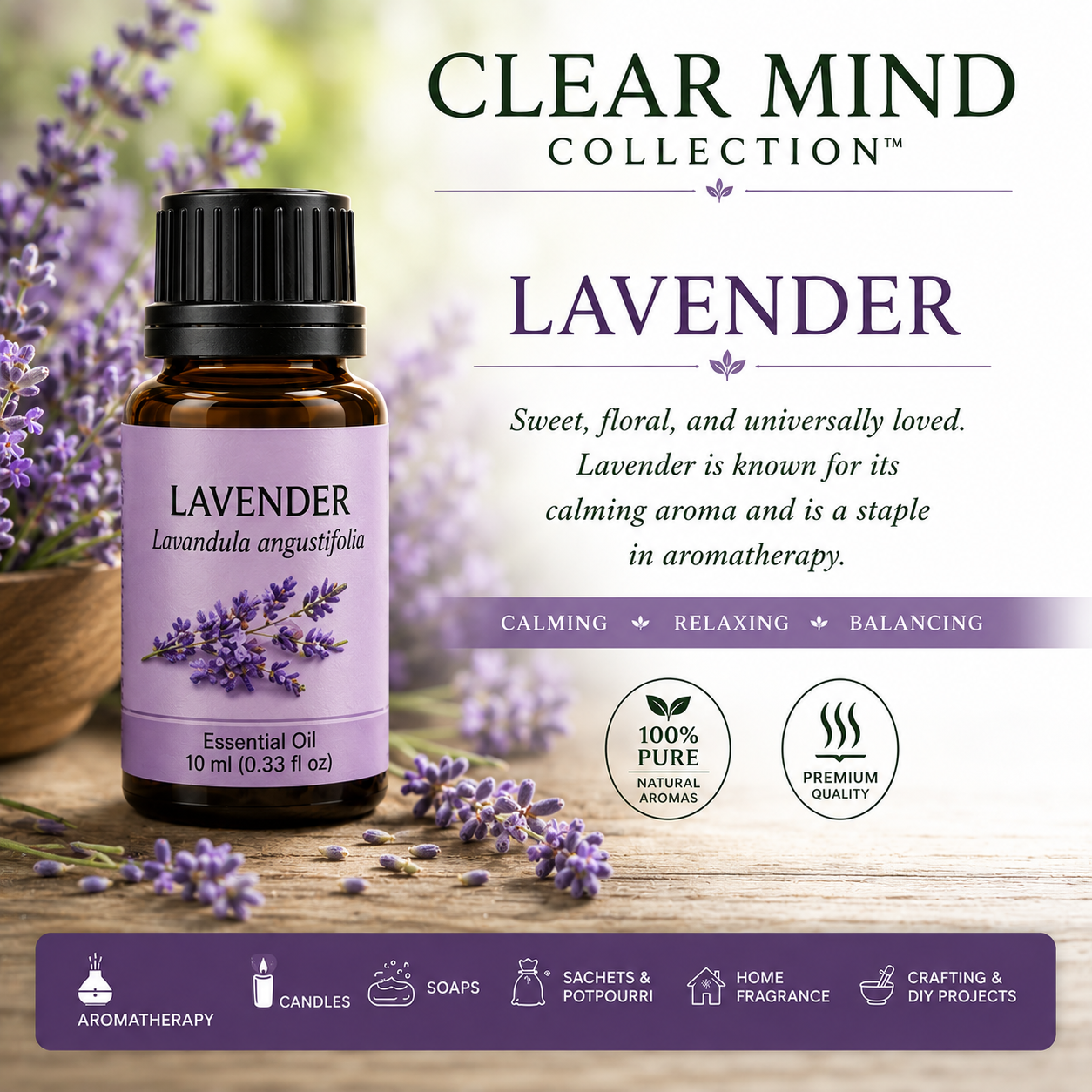 Clear Mind Essential Oil Collection™