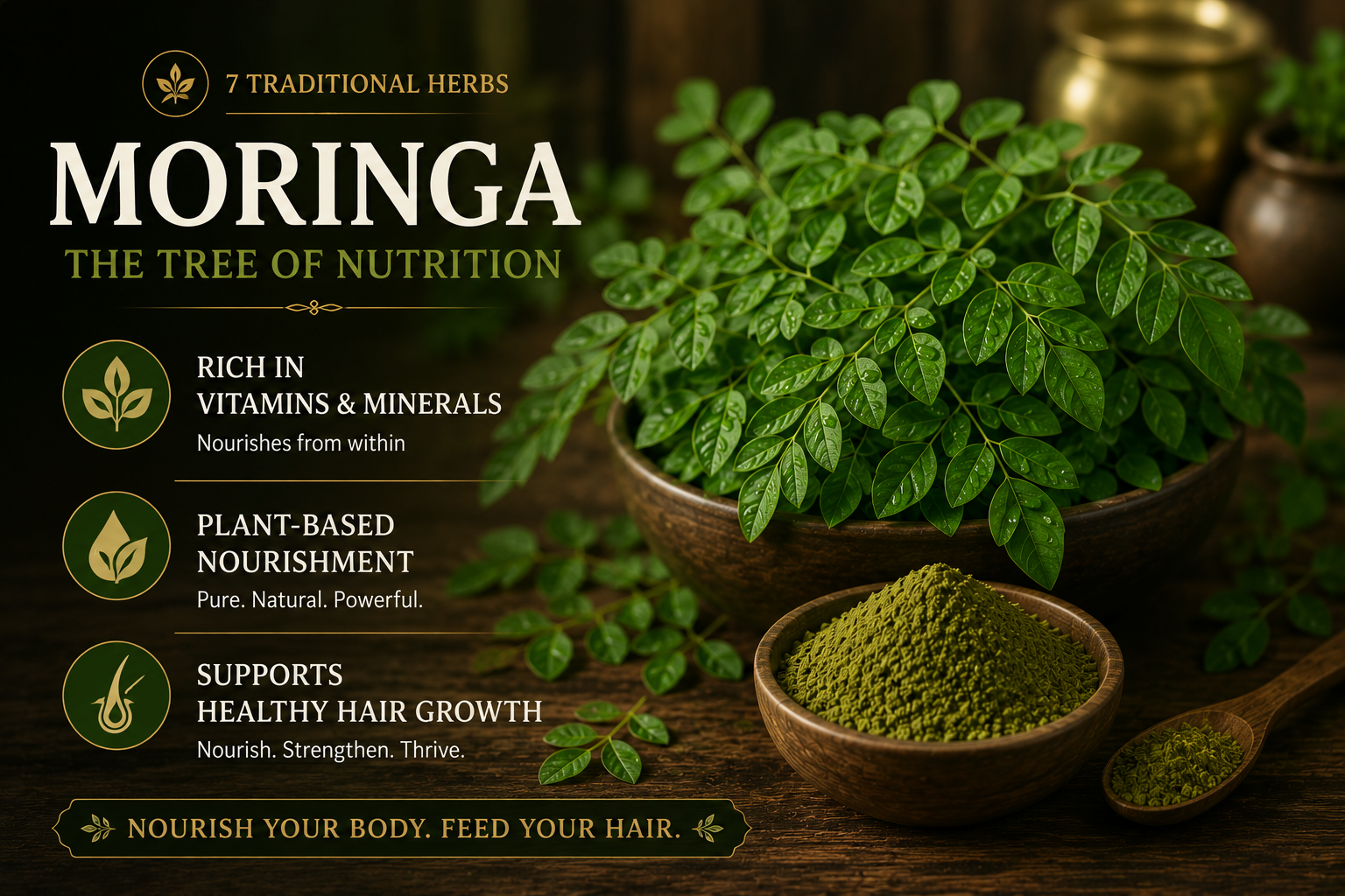 Quan's Hair Food Herbal Tea Powder