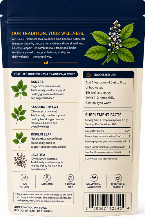 Glucose Support Tea Powder