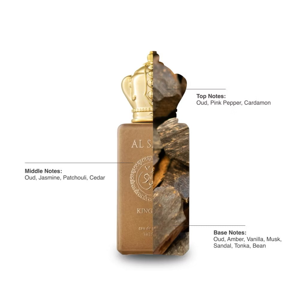 AL SAUD King Oud Eau De Parfum 50 Ml- Arabian Parfum